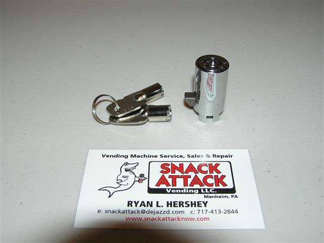 Vending Lock Cylinder Tubular Key Lock For Box Glass Tool Cabinet Door Vending Machine Equipment