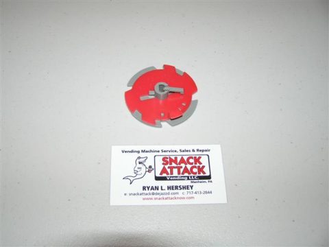 Dixie Narco 501E, 522E, 600E Double Column Vend Motor Adjustable Red