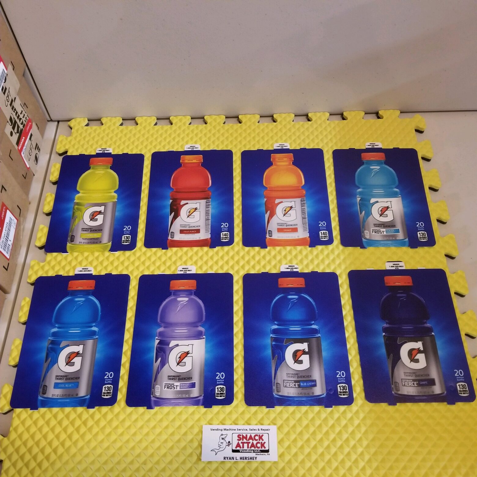 dixie narco 276hvv 501e soda vending machine gatorade 20oz bottle