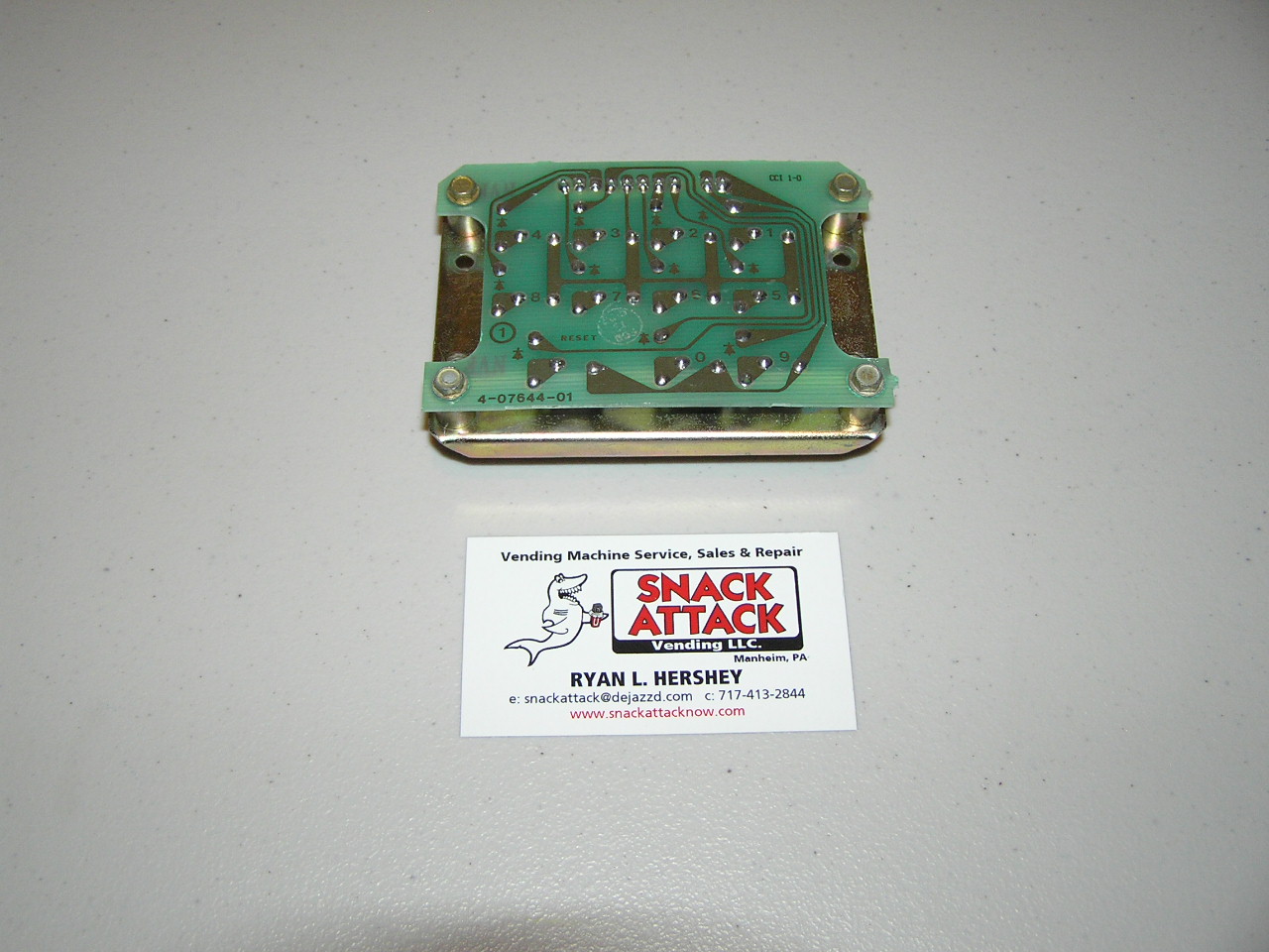 Rowe 5900 control board for snack machine 