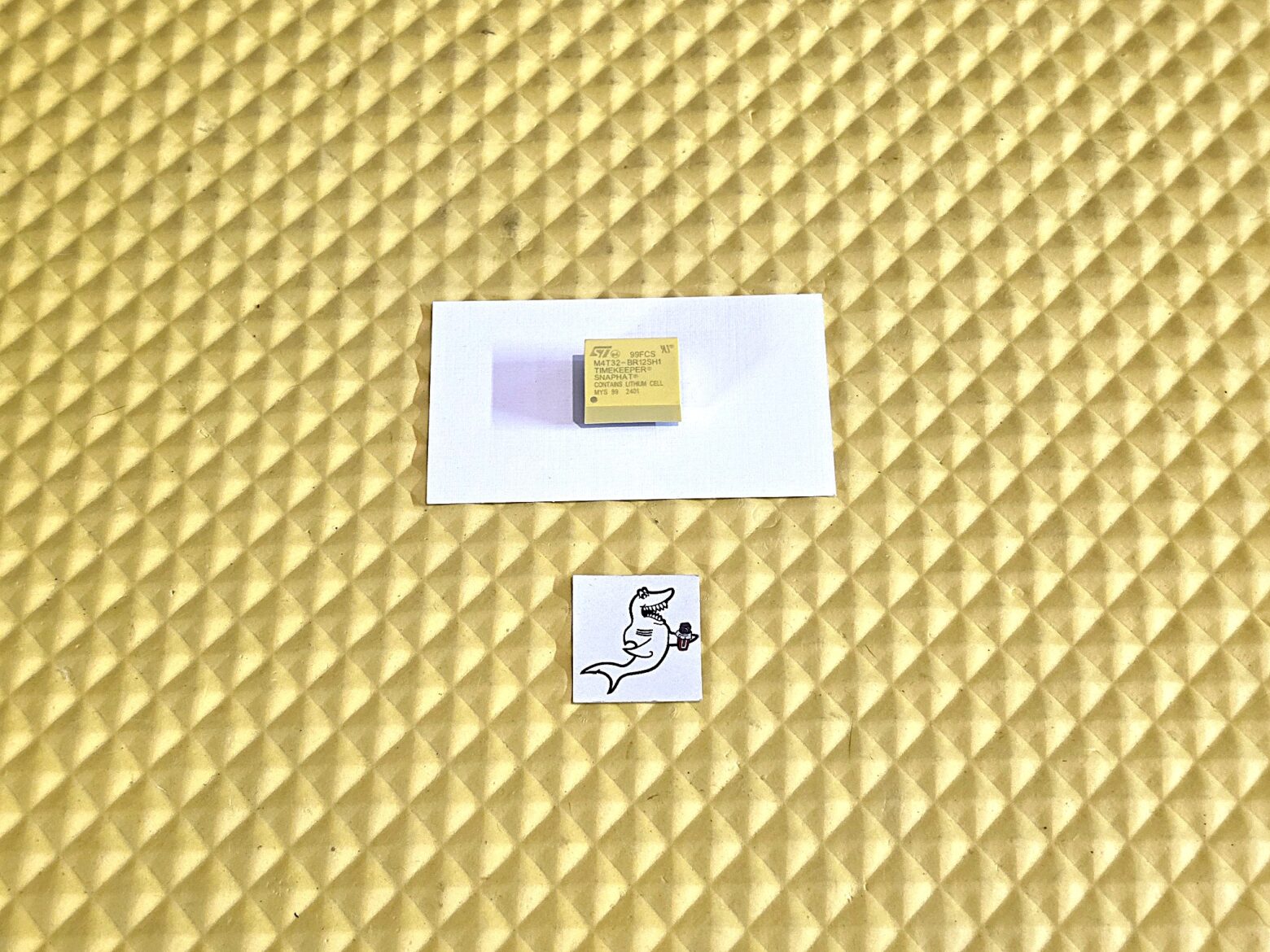 ROYAL VENDORS 660, 804 - G3 KO COKE MACHINE CONTROL BOARD YELLOW TIME / MEMORY KEEPER BATTERY OEM - 836150